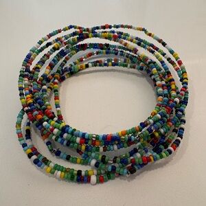 Set of 10 Beaded Bracelet Set